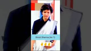 Shruti Sharma IAS first Rank Holder Walk // UPSC TOPPER 2022 //