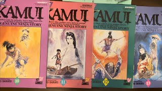 The Legend Of Kamui #10-13: young love, squid fishing, betrayal, shark attacks, tragedy, and ninjas!