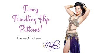 Fancy 3/4 Shimmy Hip Walk for Belly Dancers