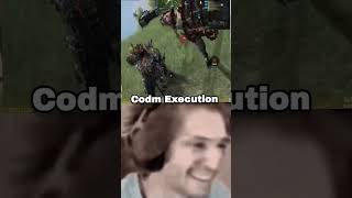 Codm Execution vs Warzone Execution Comparison #codm