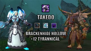 Ret Paladin M+ Season 4 Dragonflight | +12 Brackenhide Hollow | Tyrannical