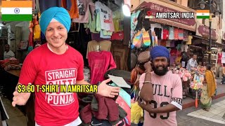 $3.60 Smallest T-shirt in India! 🇮🇳 | Indian local street shoping mall 🛒|  Indian shopping mall