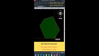 Đo diện tích bằng 2 cách trong autocad