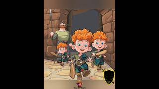 Happy Color 🎨_ Disney_ Brave Triplets: Harris,Hubert and Hamish