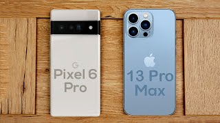 iPhone 13 Pro Max vs Google Pixel 6 Pro | Apple - Google