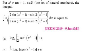 | integration | part 3 | previous year jee main questions | by mathmatual tutorial | JEE MAIN |