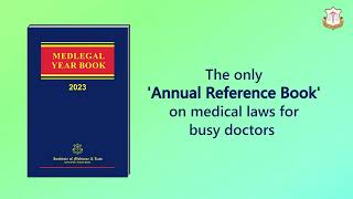 MedLegal Year Book 2023 | Indispensable For #doctors