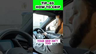 Tip 3 - How To Grip The Steering Wheel? | #drivinglesson!