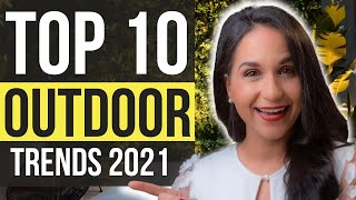 TOP 10 OUTDOOR LIVING TRENDS 2021 | Backyard, Deck & Patio Decorating Ideas