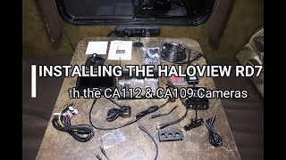 HALOVIEWRD7,CA112, & CA109 CAMERA SYSTEM  INSTALLATION