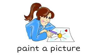 How to Pronounce Paint a picture in British English