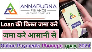 annapurna finance loan repayment | annapurna finance