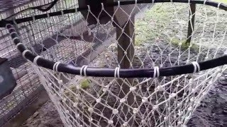 Hand tied landing net. EASY DIY