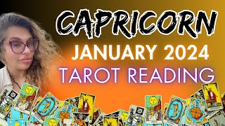 CAPRICORN "THE TRUTH IS FINALLY REVEALED!" JANUARY 2024 TAROT READING