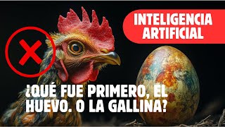 ¿Qué fue primero, el huevo o la gallina? ¡La respuesta de una IA te sorprenderá!