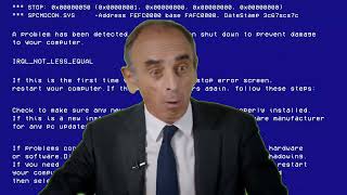 Éric zemmour et les bug ordinateurs