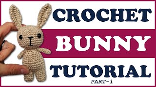 Crochet BUNNY AMIGURUMI 🐰 crochet TOY - FREE pattern - Easter crochet decoration - crochet amigurumi