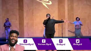 Vernon Byrd singing “Reckless Love” by Cory Asbury