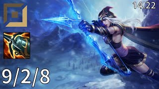 Ashe ADC vs Kai'Sa - EUW Master | Patch 14.22