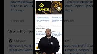 Binance the New FTX? Massive Binance Fear!