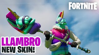 New skin in Fortnite!  ⭐LLAMBRO ⭐