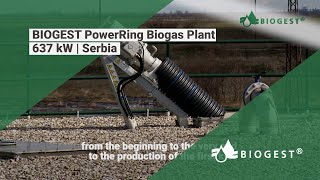 BIOGEST PowerRing Biogas Plant 637 kW | Stable Investment in Renewable Energy | Serbia