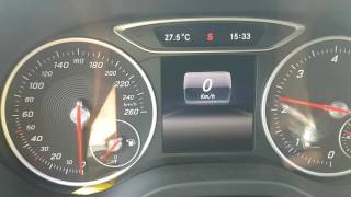 2016 Mercedes A160d 1.5 (90 Hp) acceleration!