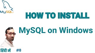 MySQL Installation | How to install MySQL on Windows in Hindi