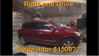 Chevrolet Traverse  - New Car or Fix Old?