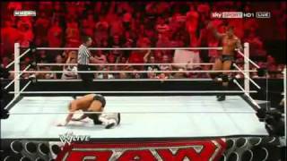 WWE RAW Randy Orton vs Dolph Ziggler