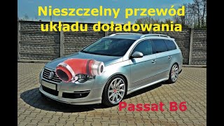 Nieszczelny przewód układu doładowania Passat B6 2,0 TDI