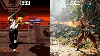 Baraka "Blade Spark" Evolution - Mortal Kombat 2-12 (1993-2023) 4K