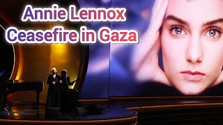 Annie Lennox Urges Immediate Ceasefire in Gaza | Artists for Peace