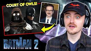 WHAT?! Did Matt Reeves Just Tease THE COURT OF OWLS in The Batman 2?!