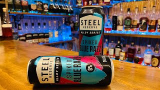 Steel Reserve Spiked Blue Razz Review. Alloy Series flavor