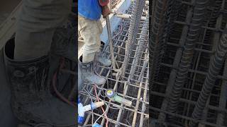 Bending rebar #shorts #construction #building #civilengineering