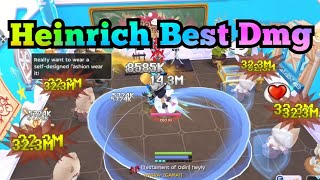 Heinrich Best Damage Ragnarok Mobile Eternal Love