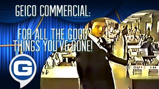 GEICO 70s Commercial - For All The Good Things You’ve Done! 📺👍💡🚘 (1977/78)