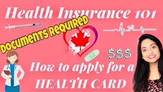 How to get a Government Health Card in Canada | Health Insurance Canada - Documents required