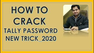 FORGET TALLY PASSWORD, HOW TO CRACK TALLY PASSWORD