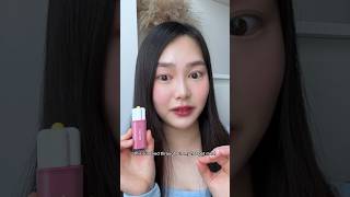 Amuse Dew Tints survived hotpot?! 😱 #kbeauty #koreanmakeup #liptint #glossylips #lipgloss #wonyoung