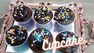 RECEITA DE CUPCAKE DE CHOCOLATE - FÁCIL E RÁPIDO