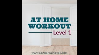 At home workout- level 1