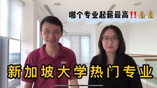 (推荐) 📢📢📢报考新加坡大学，哪些专业最热门❓ The most popular undergraduate majors in Singapore