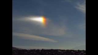 EPIC BRIGHT Meteor Fire Rainbow Time Lapse, Extreme Weather