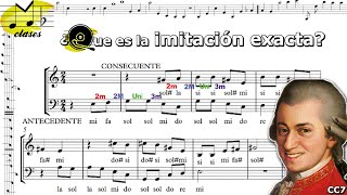 🎶🎼La imitación exacta del contrapunto: qué es y funcionamiento en general. Clase de contrapunto 7🎼🎶