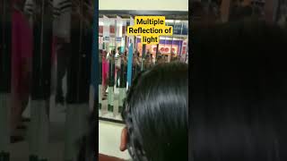 Multiple reflection of light 🔥🔥#shortviral #shortvideo #@VIGYANEXPERT001🔭🔭🔭