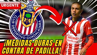 🔴💥¡BOMBAZO! Las fuertes consecuencias que podrían tener las actitudes de Yael Padilla en Chivas