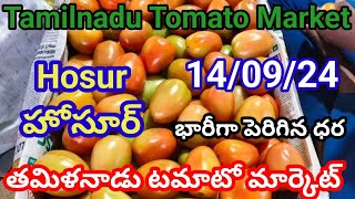 14 || today Tomato Rate Hosur market || Hosur market tamatar rate today || Tamilnadu tomato market