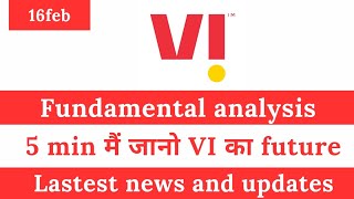 Vodafone idea share latest news | Vi share latest news and Fundamental analysis